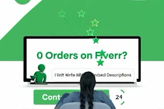write SEO fiver gig description and keyword research to rank