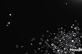 houdini vfx fire, rbd, procedural simulations and 3d effects