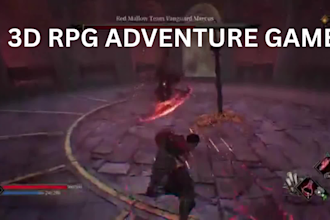 build 3d rpg adventure game with open world exploration
