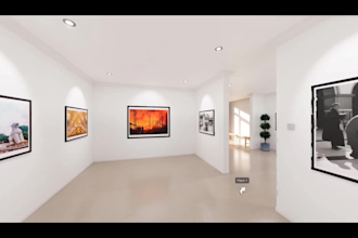 create 360 virtual art gallery