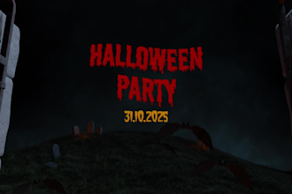 create halloween greeting video