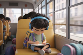 create a cinematic pixar style 3d animated short film