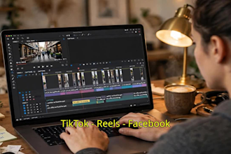 do facebook ads video editing, tiktok video ads and reels