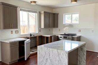 create an ai real estate renovation transformation video