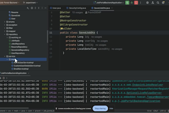 build and fix your java spring boot rest API