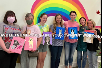 create a custom art party kit for birthdays reunions events for 5 to 100 artists