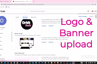 create your youtube channel, logo, banner and SEO professionally