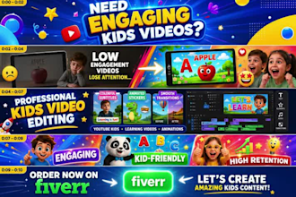 do kids video editing for youtube kids videos and kids learning vid