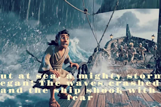 create cinematic 3d ai biblical stories ai bible animation youtube video