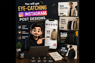 design instagram posts for clothing and boutique brands