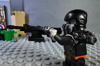 create a lego stop motion video
