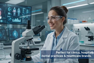 create ai commercial product explainer video ads healthcare medical promo video