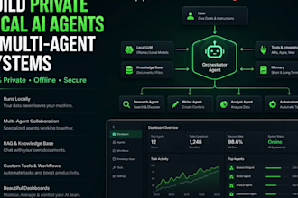 build private local ai agent multi agent systems