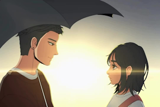 custom 2d animated music video 2d cartoon music video 2d animated short film