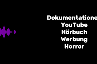 record a professional german male voice over