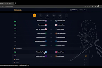 build a live sports streaming website for world cup 2026