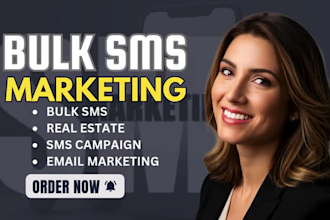 send bulk SMS marketing campaign, text message, bulk email blast and bulk sms
