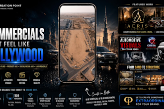create cinematic ai commercials and luxury brand ads