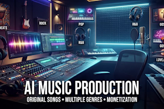 be your ai music producer and monetize it for you