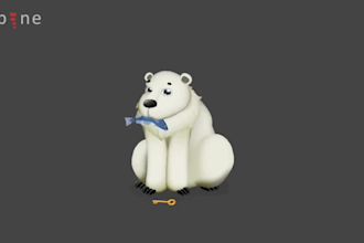 2d game character in spine 2d, UI animation 2d spine skeletal animation for game