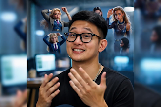 professional ai avatar design and ai image editing from photo