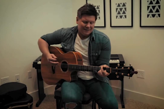 be your male country singer songwriter with vocals and guitar