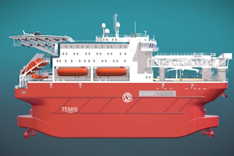 3d offshore oil gas animation, marine engineering, industrial equipment video