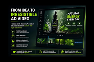 create engagning ai product ads