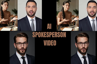 create ai spokesperson video and lip sync animation with your photo