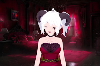 live2d vtuber, anime design live2d vtuber model, and vtuber rigging avatar