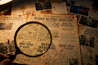 write gripping true crime and mystery scripts for youtube