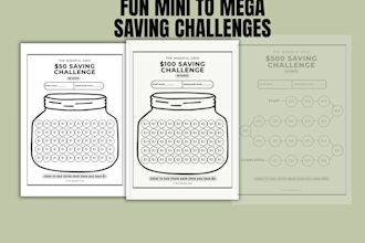 design a printable planner, journal or workbook for etsy