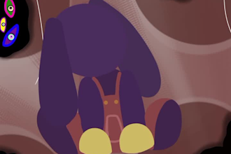 draw a colored plush form of your character or oc