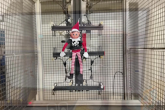 record a holiday elf voice