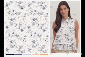 create textile prints for fashion and home
