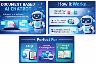 build a document based ai chatbot using your pdfs