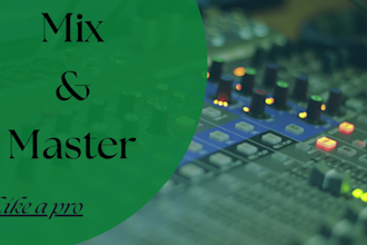 mix, arrange, and master your rap vocals