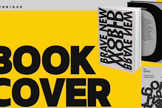 design a professional and unique book cover