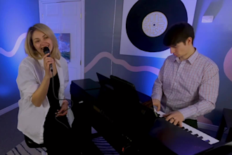 sing airy emotional female vocals for your song