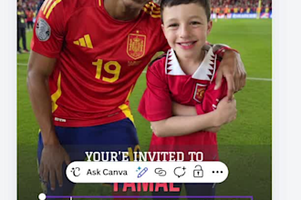 create a personalized soccer birthday invitation with your favorite player