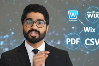 build a custom ai agent and chatbot for wordpress, shopify, wix, or any website