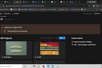 create customized notion CRM, dashboard and templates