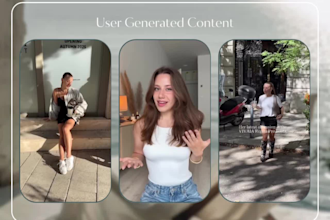 ugc video beauty and fashion for your instagram and tiktok