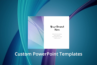 design a branded powerpoint template