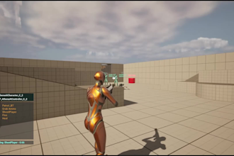 do unreal engine game blueprints ai and game prototype