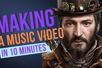 create amazing visual music video