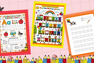 create and customize kids workbook