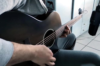 record professional acoustic guitar