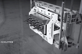 do 3d industrial equipment video cnc machinery animation 3d mechanical assembly