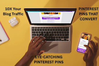 design pinterest pins in canva for blogs, etsy, and businesses
